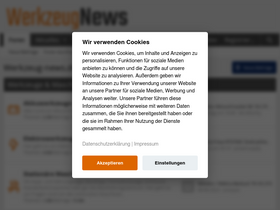 'werkzeug-news.de' screenshot
