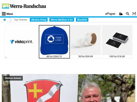 'werra-rundschau.de' screenshot
