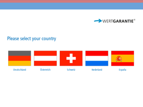 'wertgarantie.com' screenshot