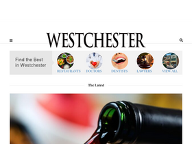 'westchestermagazine.com' screenshot