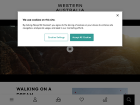 'westernaustralia.com' screenshot