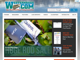 'westernbass.com' screenshot
