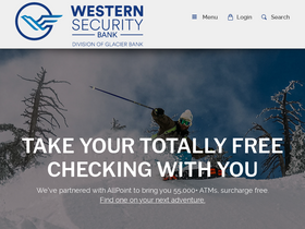 'westernsecuritybank.com' screenshot
