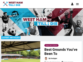 'westhamtillidie.com' screenshot
