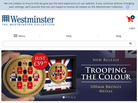 'westminstercollection.com' screenshot