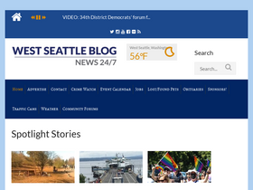 'westseattleblog.com' screenshot