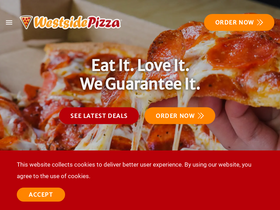 'westsidepizza.com' screenshot