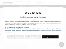 'wethenew.com' screenshot