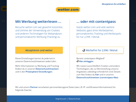 'wetter.com' screenshot