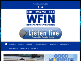 'wfin.com' screenshot