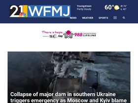 'wfmj.com' screenshot
