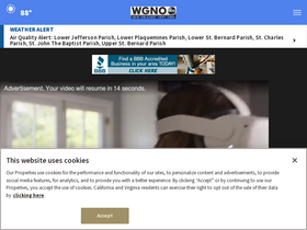 'wgno.com' screenshot