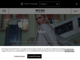 'wgsn.com' screenshot