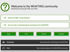 'whatwg.org' screenshot