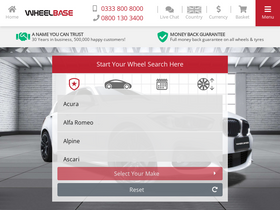 'wheelbasealloys.com' screenshot