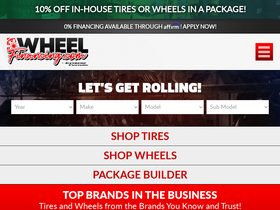 'wheelfinancing.com' screenshot