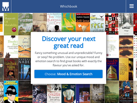 'whichbook.net' screenshot