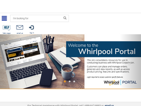 'whirlpoolportal.com' screenshot