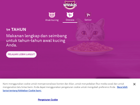 'whiskasindonesia.com' screenshot