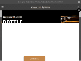 'whiskeyraiders.com' screenshot