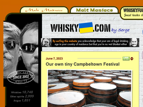 'whiskyfun.com' screenshot
