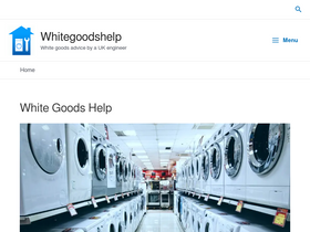 'whitegoodshelp.co.uk' screenshot