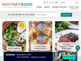 'whitneybond.com' screenshot