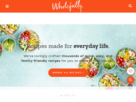 'wholefully.com' screenshot