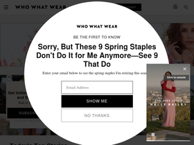 'whowhatwear.com' screenshot