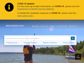 'wi.gov' screenshot