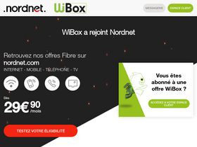 'wibox.fr' screenshot