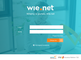 'wienet.pl' screenshot