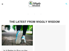 'wigglywisdom.com' screenshot