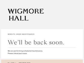 'wigmore-hall.org.uk' screenshot