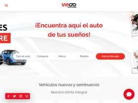 'wigomotors.com' screenshot