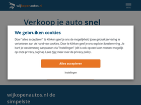 'wijkopenautos.nl' screenshot