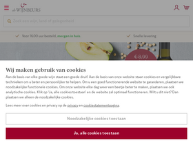 'wijnbeurs.nl' screenshot