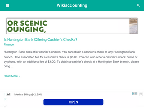 'wikiaccounting.com' screenshot