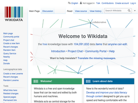 'wikidata.org' screenshot