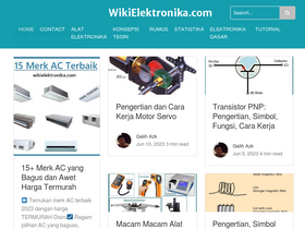 'wikielektronika.com' screenshot