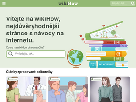 'wikihow.cz' screenshot