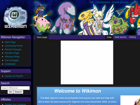 'wikimon.net' screenshot