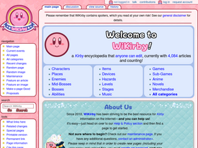 'wikirby.com' screenshot