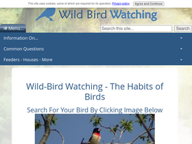 'wild-bird-watching.com' screenshot