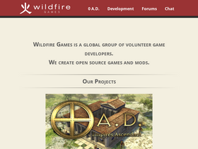 'wildfiregames.com' screenshot