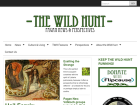 'wildhunt.org' screenshot
