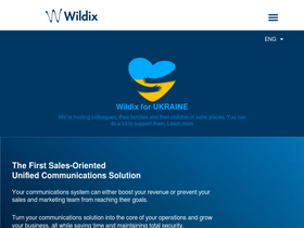 'wildix.com' screenshot