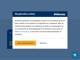 'wildkamp.nl' screenshot
