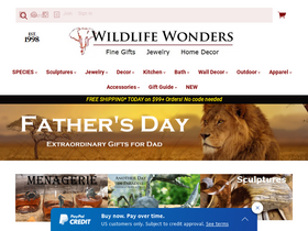 'wildlifewonders.com' screenshot