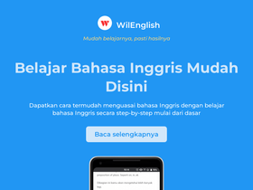 'wilenglish.com' screenshot